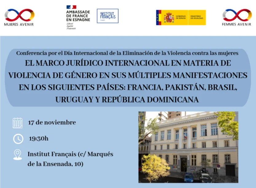 Conferencia por el Día Internacional de la Eliminación de la Violencia contra las mujeres