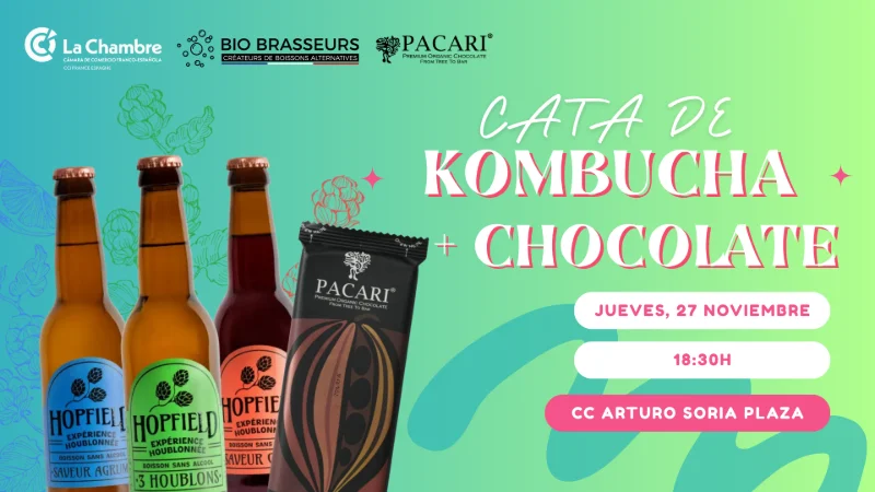 Cata Chocolate y Kombucha - Pacari & Bio Brasseurs